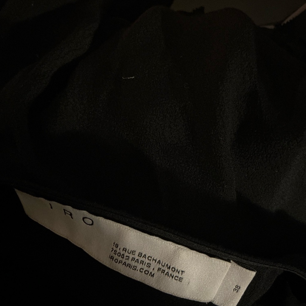 IRO ZESTFUL CREPE DRESS‎ Size 38​ - Picture 5 of 5
